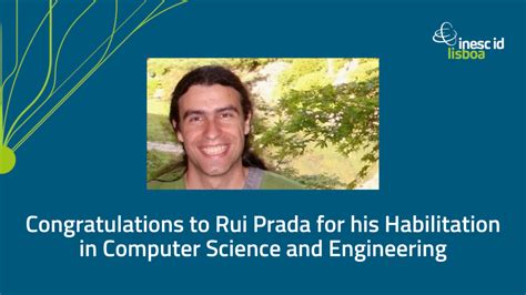 Rui Prada completes his Habilitation in Computer Science and 